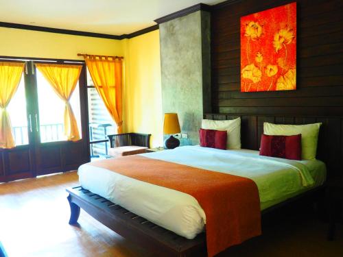 Postel nebo postele na pokoji v ubytování Seashell Resort Koh Tao-SHA Plus