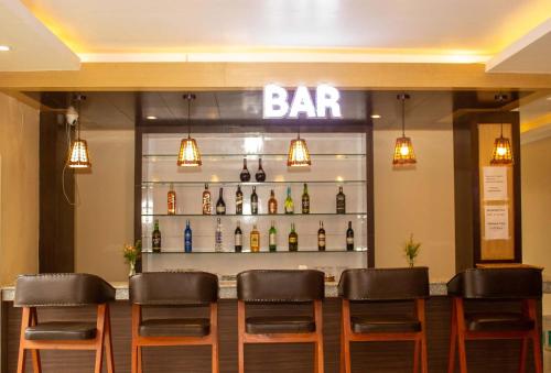 Лаундж или бар в Hotel Silverline