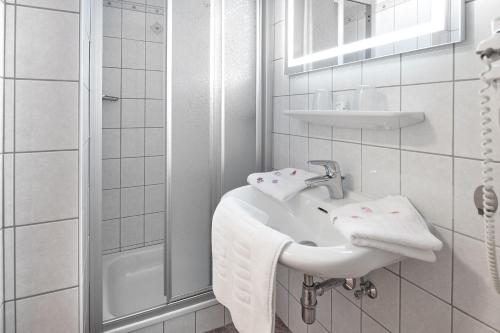 Ένα μπάνιο στο Pension Bartlbauer