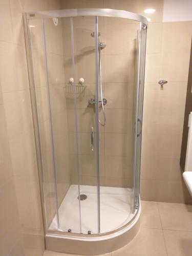 Koupelna v ubytování Apartament z ogrodem Tychy