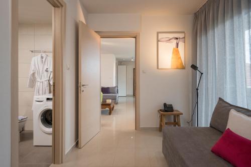 Kúpeľňa v ubytovaní Trianon Luxury Apartments & Suites