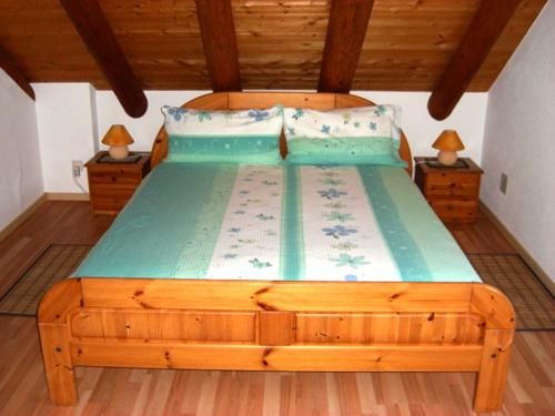 Postel nebo postele na pokoji v ubytování Agriturismo Cantina Carrara