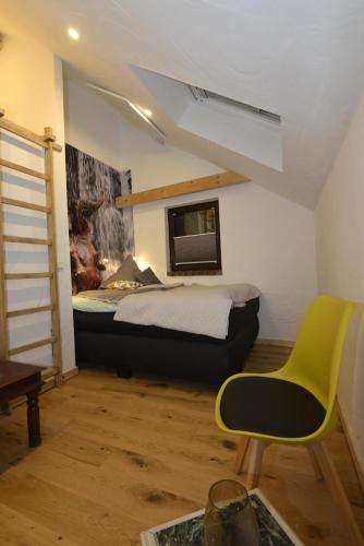 Χώρος καθιστικού στο Eifel Kate, relaxen mit Sauna und Whirlpool