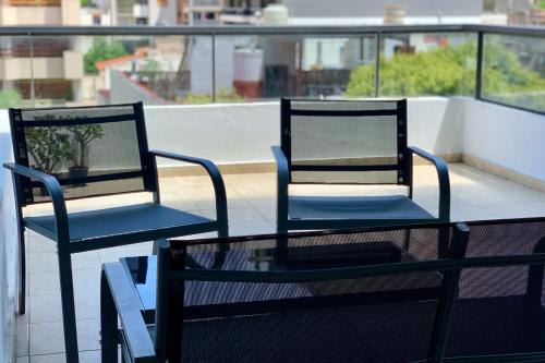 Balkón nebo terasa v ubytování Ayres de Córdoba, Gran Terraza, Excelente Ubicación