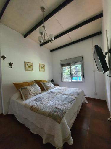 Een bed of bedden in een kamer bij Pinar de Hurtado