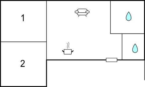 a diagram of the reaction of a drop of water and a cup at Schoene Ferienwohnung -Rauris in Rauris