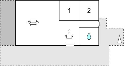 a schematic diagram of the experimental apparatus at Holiday Home Præstegyden in Otterup