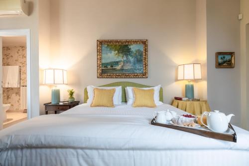 Postel nebo postele na pokoji v ubytování Colonna Traiana