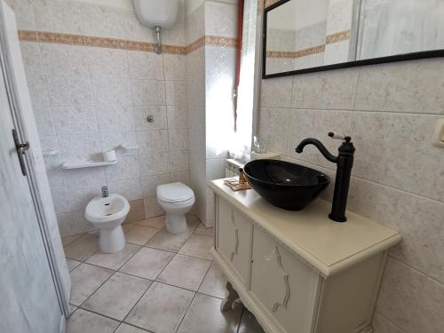 Kupaonica u objektu Casa Francigena