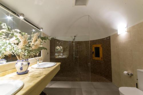 Bathroom sa Villa Wicker