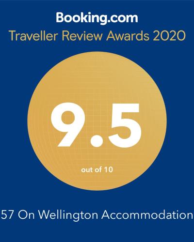 Sijil, anugerah, tanda atau dokumen lain yang dipamerkan di 57 On Wellington Accommodation