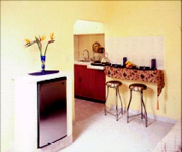 Virtuvė arba virtuvėlė apgyvendinimo įstaigoje Hotel Sta Lucía