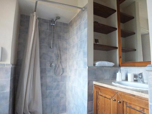 Koupelna v ubytování Casale Al Mare