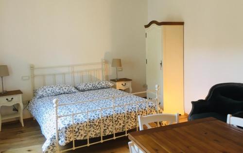 Postel nebo postele na pokoji v ubytování Appartamenti Quota 101