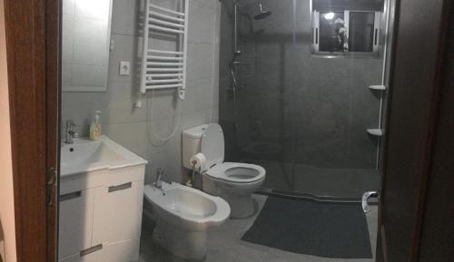 Koupelna v ubytování Casa Ferreira