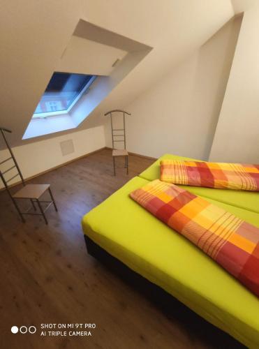Cama ou camas em um quarto em Apartment Wesseling Zentrum Nauerz