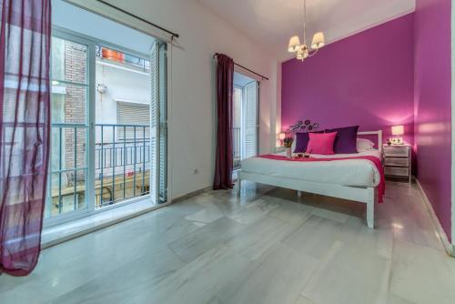 Posteľ alebo postele v izbe v ubytovaní Novam Duplex
