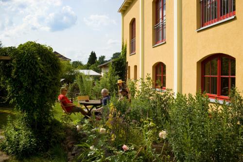 Zahrada ubytování Kulturgasthof Alte Reederei