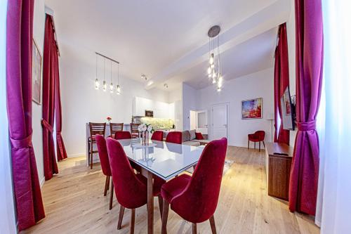 Posezení v ubytování Gold Residence