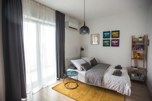Postel nebo postele na pokoji v ubytování Studio apartman Đakovo IN