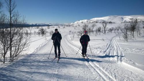 Main ski di penginapan