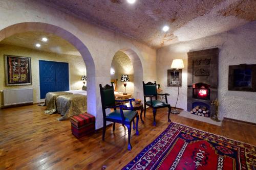 Χώρος καθιστικού στο Cappadocia Estates Hotel