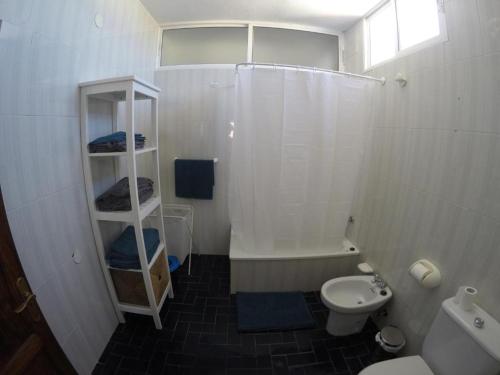 Koupelna v ubytování Apartamento Agáldar