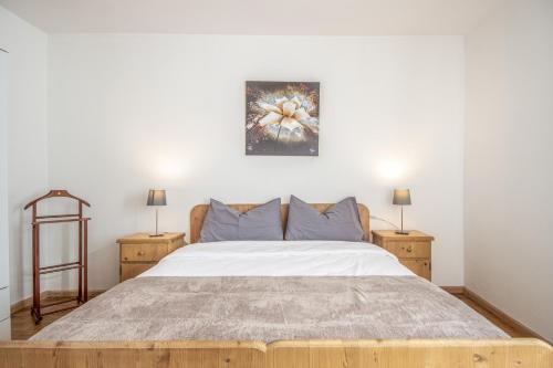Ένα ή περισσότερα κρεβάτια σε δωμάτιο στο Villa Noce 1