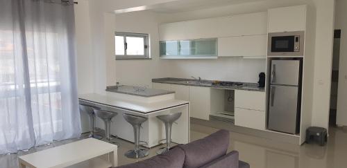 Dapur atau dapur kecil di Apartamentos DECOR