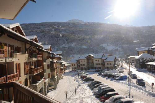 Appartement Résidence Le Bergentrum през зимата