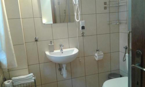 Koupelna v ubytování Willa Paweł z balią i jacuzzi
