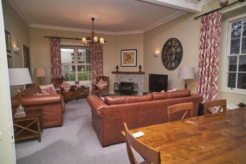 Χώρος καθιστικού στο Bakers Rest ideal for 2 families centrally located in Grasmere with walks from the door