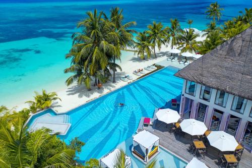 Landskap semula jadi dekat dengan resort