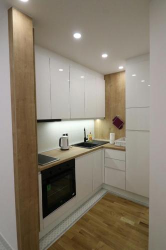 Køkken eller tekøkken på Tajriks