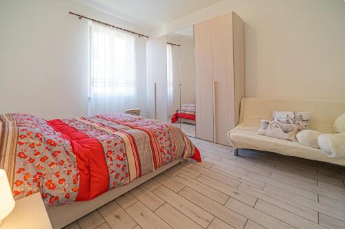Ένα ή περισσότερα κρεβάτια σε δωμάτιο στο Carola's Home - Goelba