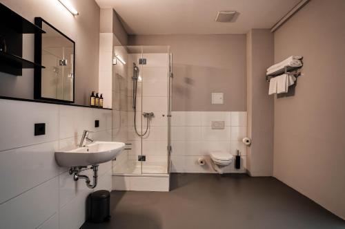 A bathroom at CLOUD No7 LOFTS