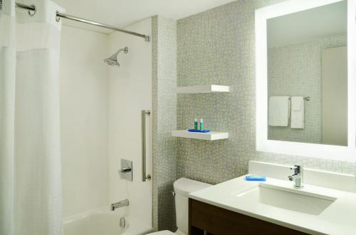 A bathroom at Holiday Inn Express Toronto Downtown, an IHG Hotel
