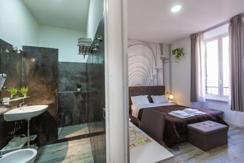 Ένα μπάνιο στο Termini Central Inn