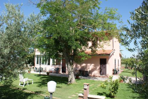 Κήπος έξω από το Agriturismo La Siesta