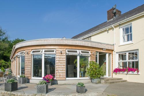 Κήπος έξω από το Llanerchindda Farm Guest House