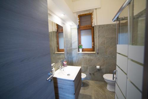 Koupelna v ubytování Appartamento in Villa Agnese