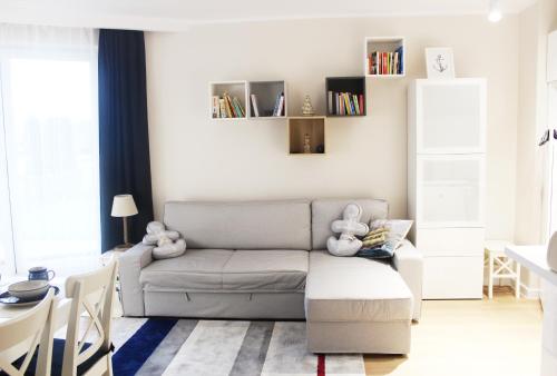 Χώρος καθιστικού στο Apartament Nord 5 Partnerapart