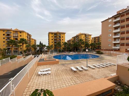 Bazén v ubytování CASA CANDELARIA,PARKING,AIR,WIFi nebo v jeho okolí