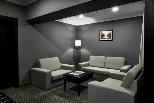 Χώρος καθιστικού στο Optima Collection Park Hotel Ivano-Frankivsk