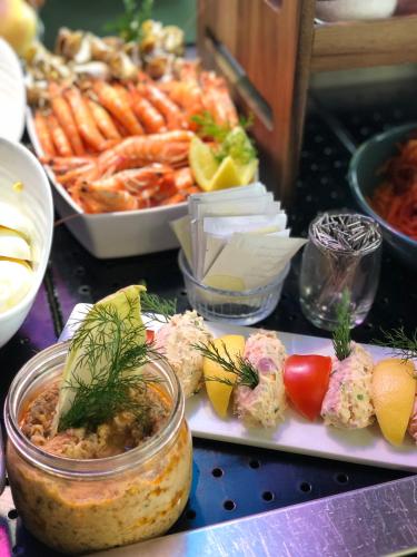 Comida en el hotel o alrededores