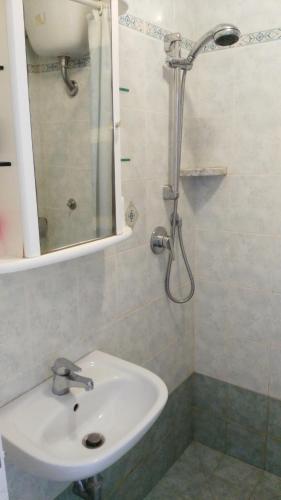 Ένα μπάνιο στο Residence Hotel Vittoria