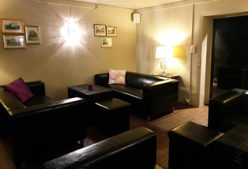 Posezení v ubytování Banken Hotel