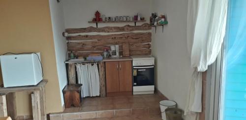 Kuhinja oz. manjša kuhinja v nastanitvi Kuća u uvali Surbova
