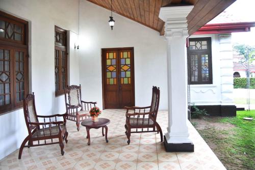 Zona de estar de Antique Tourists Lodge