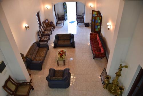 Zona de estar de Antique Tourists Lodge